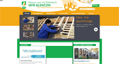 Desktop Screenshot of mfr-alencon.websilog.com